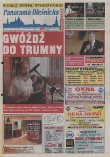 Panorama Oleśnicka: tygodnik Ziemi Oleśnickiej, 2002, nr 53 (718)