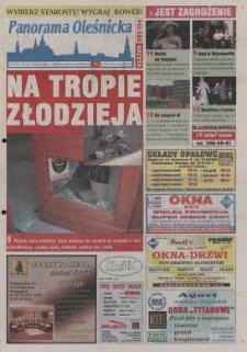 Panorama Oleśnicka: tygodnik Ziemi Oleśnickiej, 2002, nr 57 (722)