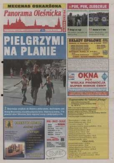 Panorama Oleśnicka: tygodnik Ziemi Oleśnickiej, 2002, nr 62(727)