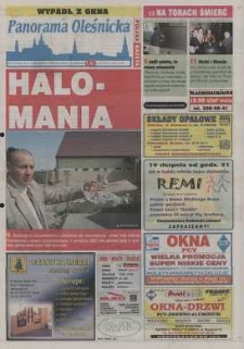 Panorama Oleśnicka: tygodnik Ziemi Oleśnickiej, 2002, nr 63 (728)