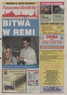 Panorama Oleśnicka: tygodnik Ziemi Oleśnickiej, 2002, nr 64 (729)