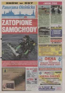 Panorama Oleśnicka: tygodnik Ziemi Oleśnickiej, 2002, nr 69 (734)
