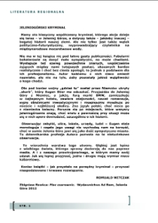 Jeleniogórski kryminał [Dokument elektroniczny]