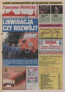 Panorama Oleśnicka: tygodnik Ziemi Oleśnickiej, 2002, nr 80 (745)