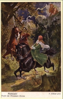 Rübezahl. Flucht der Prinzessin Emma [Dokument ikonograficzny]