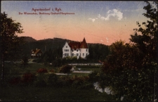 Agnetendorf i. Rgb. Der Wiesenstein, Besitzung Gerhart Hauptmann [Dokument ikonograficzny]