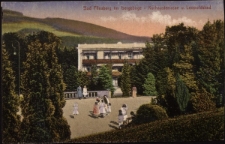 Bad Flinsberg im Isergebirge - Kurhausterrasse u. Leopoldsbad [Dokument ikonograficzny]