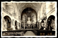 Bad Warmbrunn im Riesengebrige. Inneres der katolischen Pfarrkirche [Dokument ikonograficzny]