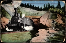 Moltketunnel der Eisenbahnlinie Petersdorf-Schreibarhau [Dokument ikonograficzny]