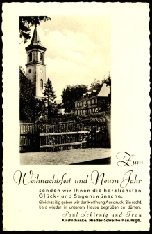 Kirchschänke, Nieder-Schreiberhau/Rsgb. [Dokument ikonograficzny]