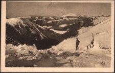 Riesengebirge Langergrund mit Ausblick nach d. Korkonosch [Dokument ikonograficzny]
