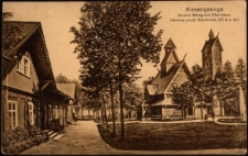 Riesengebirge Kirche Wang mit Pfarrhaus (Höchste preuss, Pfarrkirche, 874 m ü. M.) [Dokument ikonograficzny]