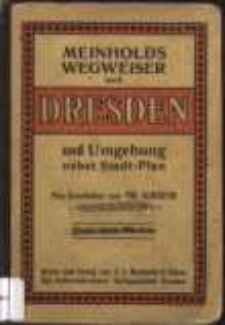 Wegweiser durch Dresden und Umgebung nebst einem Stadtplan