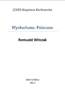 Wysłuchane. Polecane [Dokument elektroniczny]