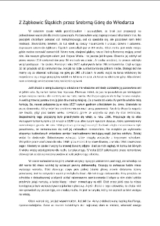 Z Ząbkowic Śląskich przez Srebrną Górę do Włodarza [Dokument elektroniczny]
