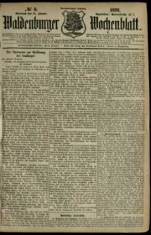 Waldenburger Wochenblatt, Jg. 34, 1888, nr 6