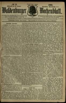 Waldenburger Wochenblatt, Jg. 34, 1888, nr 8