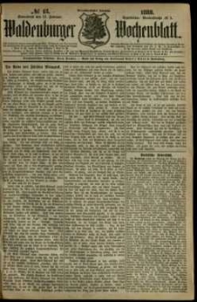 Waldenburger Wochenblatt, Jg. 34, 1888, nr 13