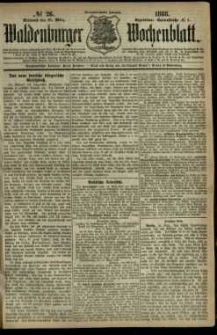 Waldenburger Wochenblatt, Jg. 34, 1888, nr 26