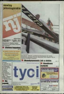 Nowiny Jeleniogórskie : tygodnik społeczny, R. 44, 2001, nr 6 (2225)