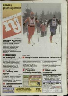 Nowiny Jeleniogórskie : tygodnik społeczny, R. 44, 2001, nr 11 (2230)