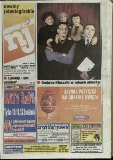 Nowiny Jeleniogórskie : tygodnik społeczny, R. 44, 2001, nr 13 (2232)