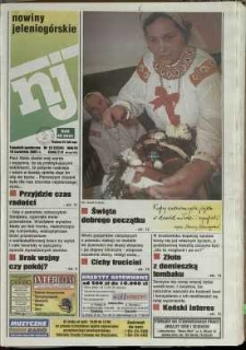Nowiny Jeleniogórskie : tygodnik społeczny, R. 44, 2001, nr 15 (2234)