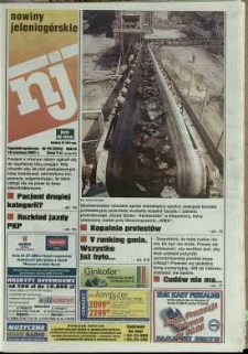 Nowiny Jeleniogórskie : tygodnik społeczny, R. 44, 2001, nr 25 (2244)
