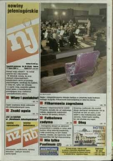 Nowiny Jeleniog&oacute;rskie : tygodnik społeczny, R. 44, 2001, nr 29 (2248)