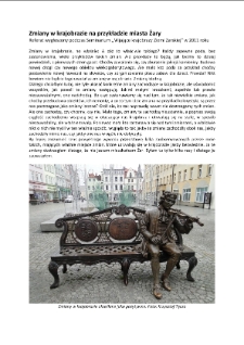 Zmiany w krajobrazie na przykładzie miasta Żary [Dokument elektroniczny]