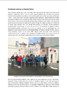 Powitanie wiosny w Jeleniej Górze [Dokument elektroniczny]