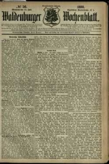 Waldenburger Wochenblatt, Jg. 34, 1888, nr 56
