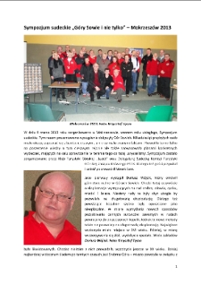 Sympozjum sudeckie "Góry Sowie i nie tylko" – Mokrzeszów 2013 [Dokument elektroniczny]