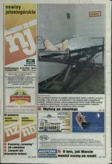 Nowiny Jeleniogórskie : tygodnik społeczny, R. 44, 2001, nr 33 (2252)