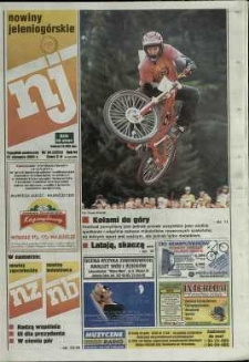 Nowiny Jeleniog&oacute;rskie : tygodnik społeczny, R. 44, 2001, nr 34 (2253)
