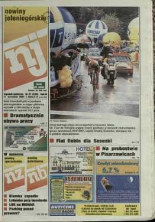 Nowiny Jeleniog&oacute;rskie : tygodnik społeczny, R. 44, 2001, nr 37 (2256)