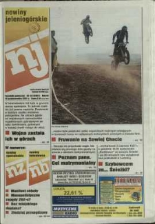 Nowiny Jeleniogórskie : tygodnik społeczny, R. 44, 2001, nr 42 (2261)