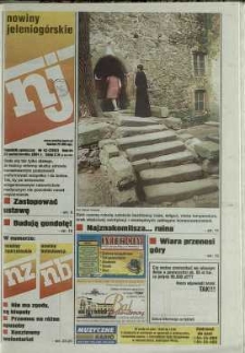 Nowiny Jeleniogórskie : tygodnik społeczny, R. 44, 2001, nr 43 (2262)