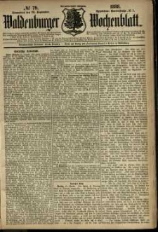 Waldenburger Wochenblatt, Jg. 34, 1888, nr 79