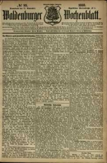 Waldenburger Wochenblatt, Jg. 34, 1888, nr 93
