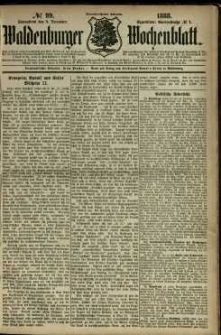 Waldenburger Wochenblatt, Jg. 34, 1888, nr 99