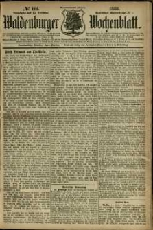 Waldenburger Wochenblatt, Jg. 34, 1888, nr 101