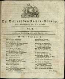 Der Bote aus dem Riesen-Gebirge : eine Wochenschrift für alle Stände, R. 1, 1813, nr 2