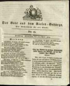 Der Bote aus dem Riesen-Gebirge : eine Wochenschrift für alle Stände, R. 1, 1813, nr 13