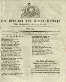 Der Bote aus dem Riesen-Gebirge : eine Wochenschrift für alle Stände, R. 1, 1813, nr 15