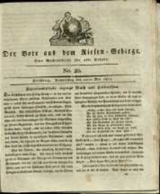 Der Bote aus dem Riesen-Gebirge : eine Wochenschrift für alle Stände, R. 1, 1813, nr 20