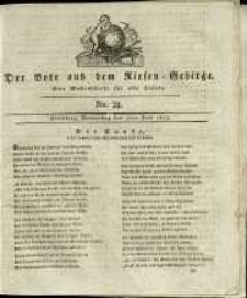 Der Bote aus dem Riesen-Gebirge : eine Wochenschrift für alle Stände, R. 1, 1813, nr 24