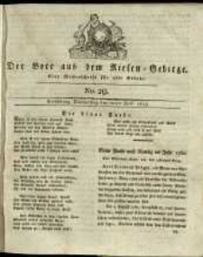 Der Bote aus dem Riesen-Gebirge : eine Wochenschrift für alle Stände, R. 1, 1813, nr 29