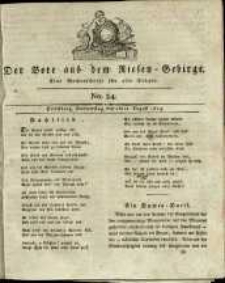 Der Bote aus dem Riesen-Gebirge : eine Wochenschrift für alle Stände, R. 1, 1813, nr 34