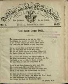 Der Bote aus dem Riesen-Gebirge : eine Zeitschrift für alle Stände, R. 51, 1863, nr 1